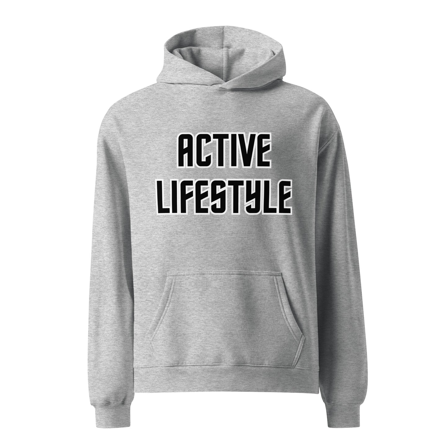 Active Lifestyle Grey Hoodie