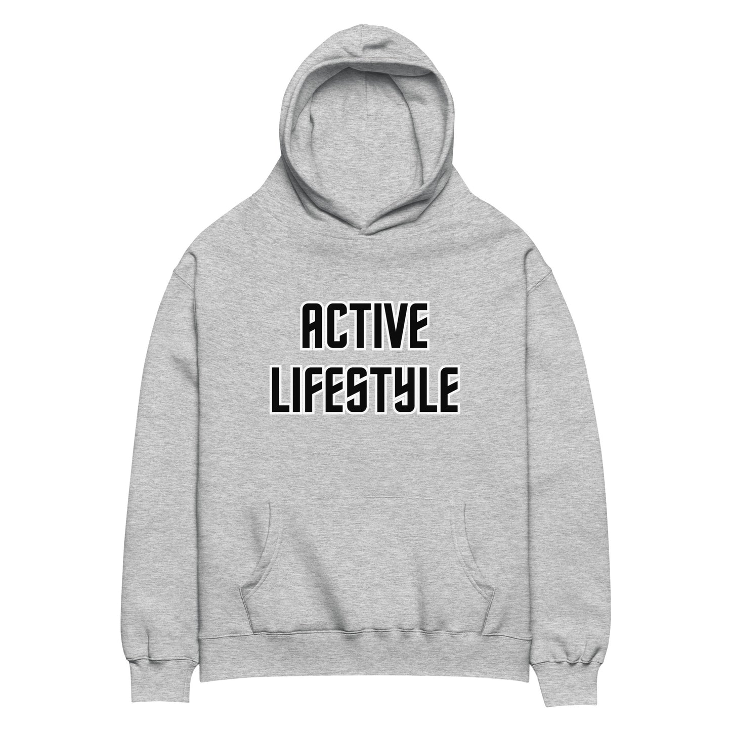 Active Lifestyle Grey Hoodie